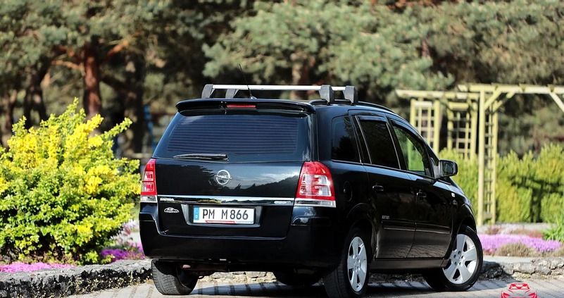Opel Zafira cena 23999 przebieg: 186000, rok produkcji 2012 z Pińczów małe 704